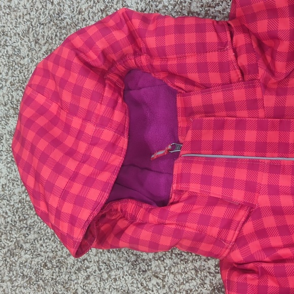 Columbia Nordi Jump Jacket Plaid Red Winter Coat Parka Size Small (8) - Picture 3 of 11